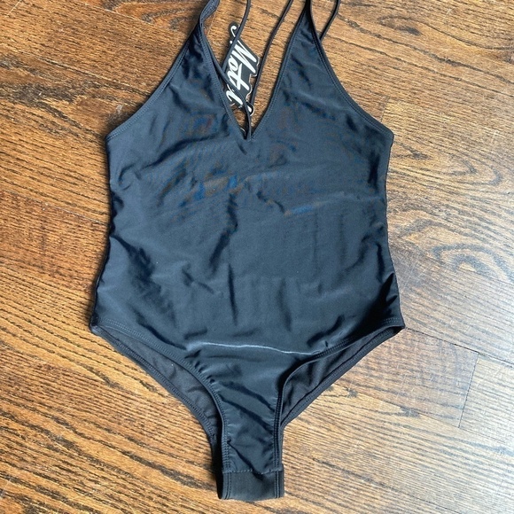 MOTEL Other - BNWT MOTEL BLACK ONE PIECE BATHING SUIT SIZE SMALL